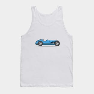 Classic Racing Car - Blue Tank Top